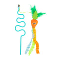 Mad Cat Cute Carrot Ribbon Wand