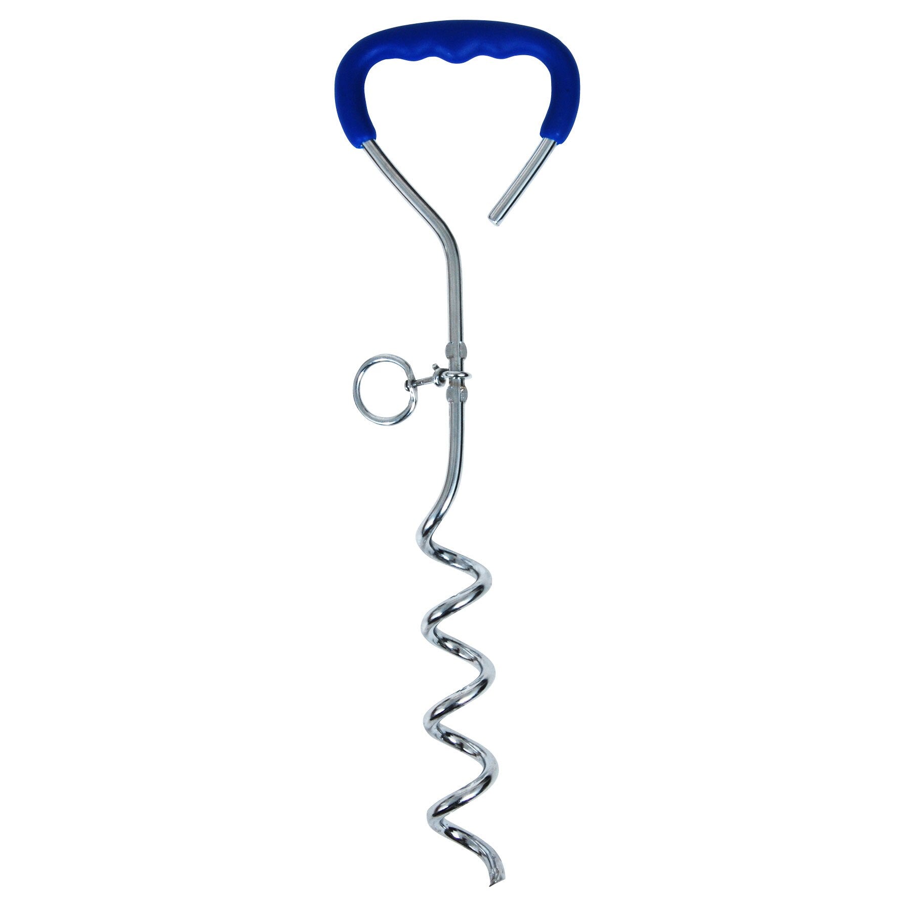 Aspen Pet Blue Easyturn 18-inch Dog Tie-Out Containment System